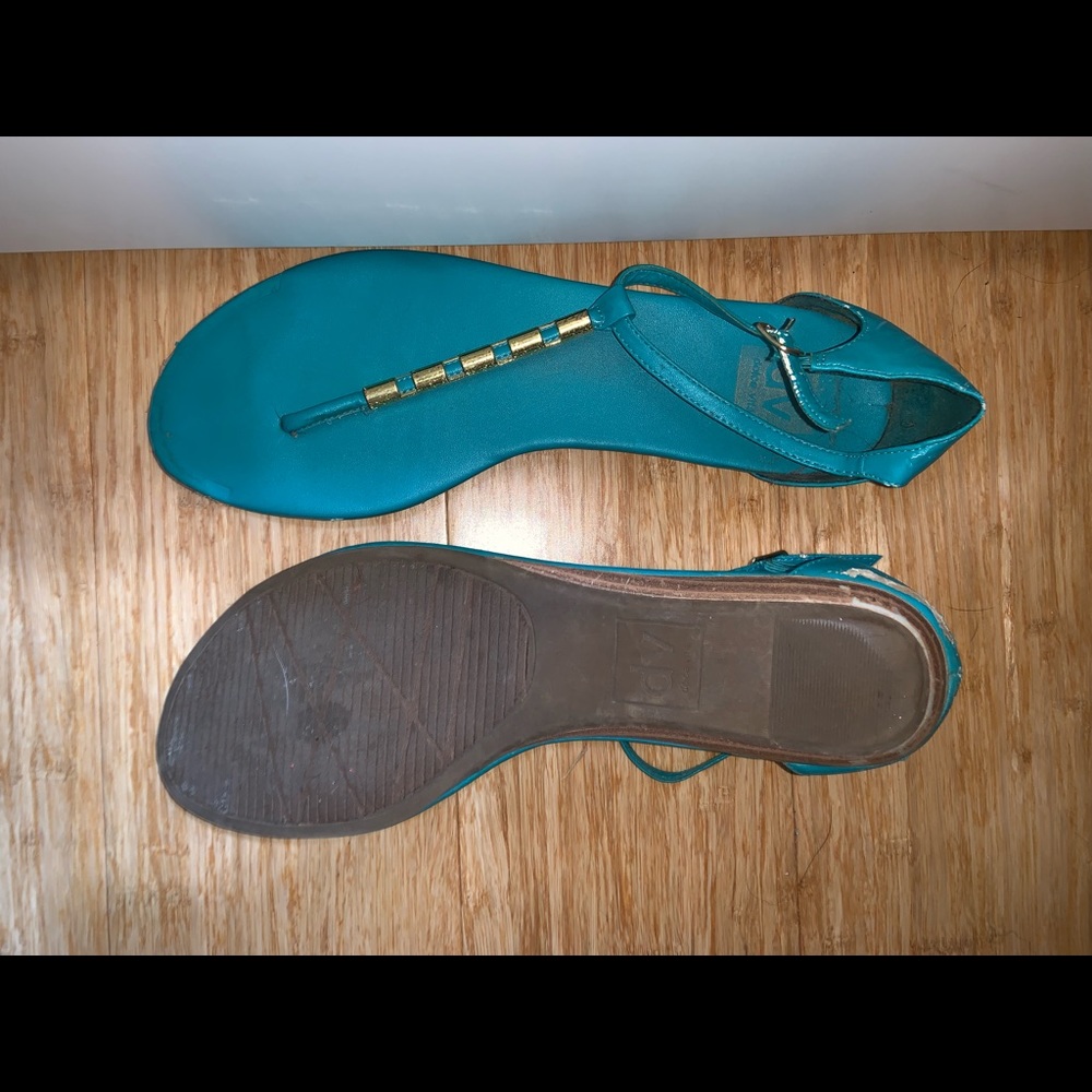 Bright Teal Dolce Vita Sandals